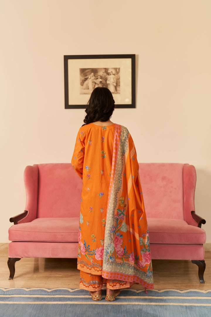 Dhwani Narangi Kurta Set of 3