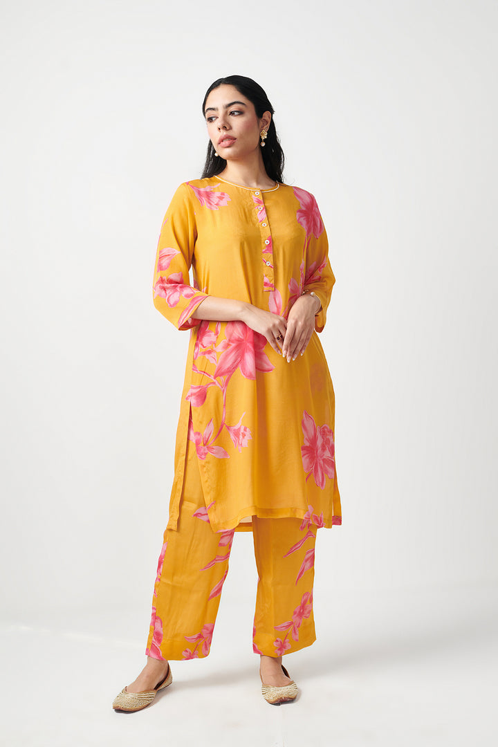 Jashn Yellow Kurta Set of 2