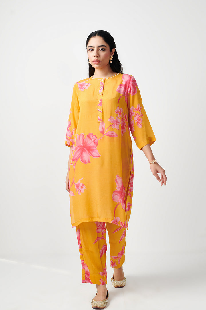 Jashn Yellow Kurta Set of 2