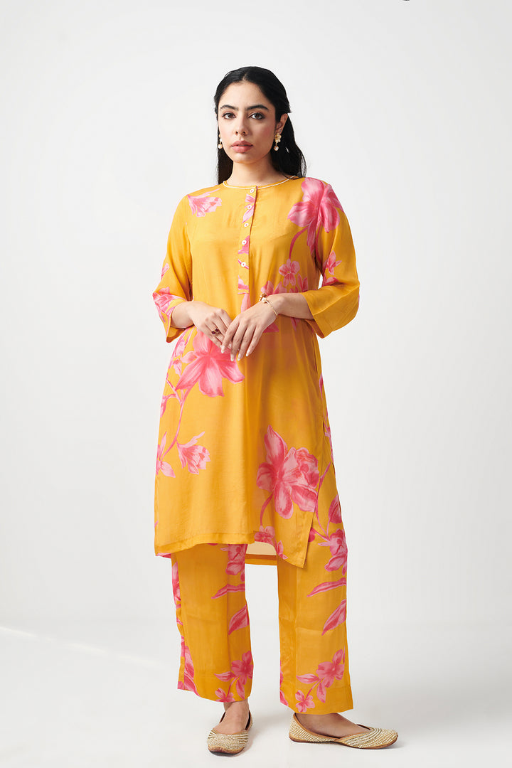 Jashn Yellow Kurta Set of 2