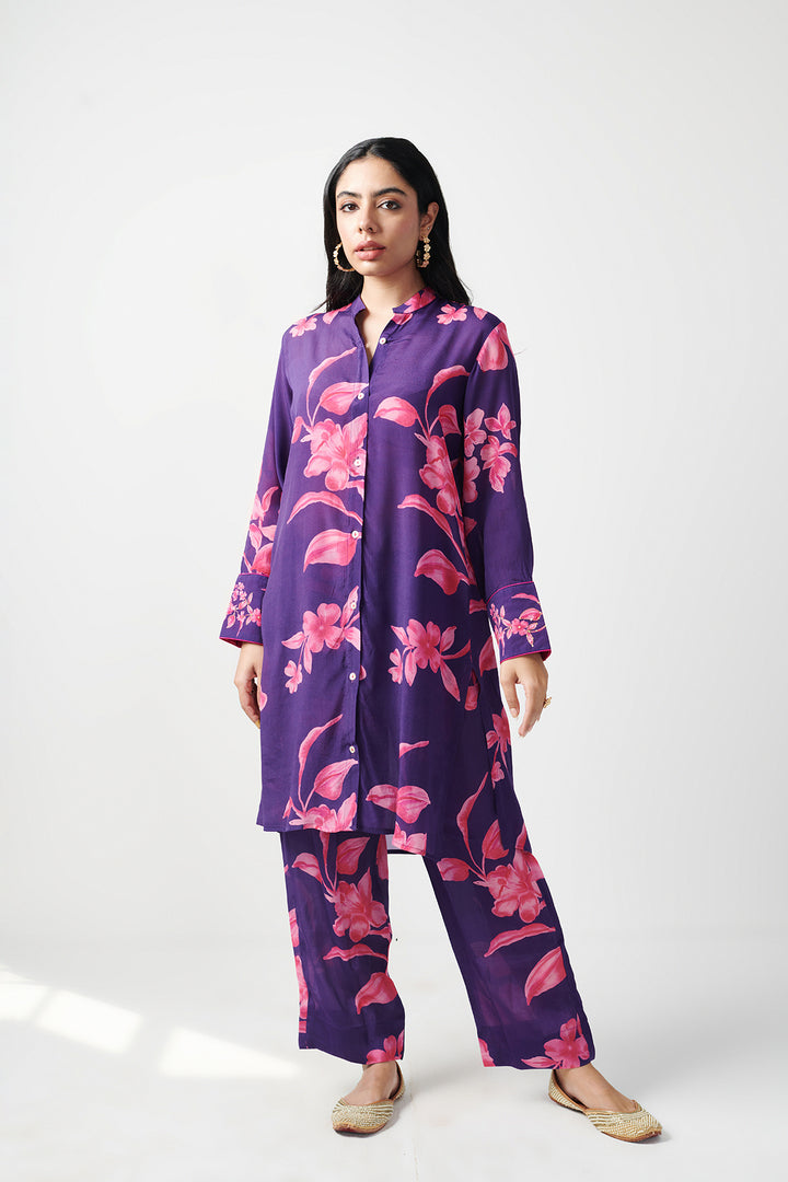 Jashn Purple Co-ord Set of 2