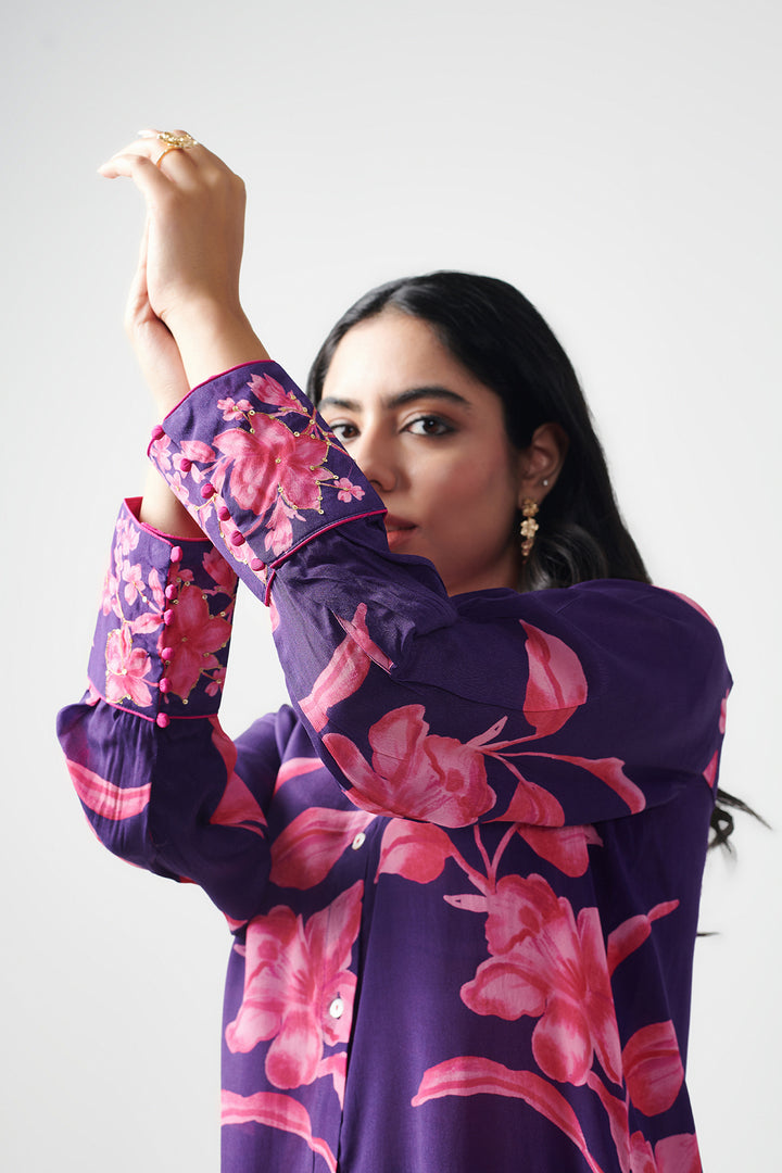 Jashn Purple Co-ord Set of 2