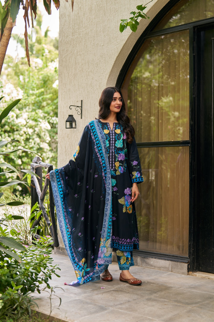 Dhwani Black Kurta Set of 3