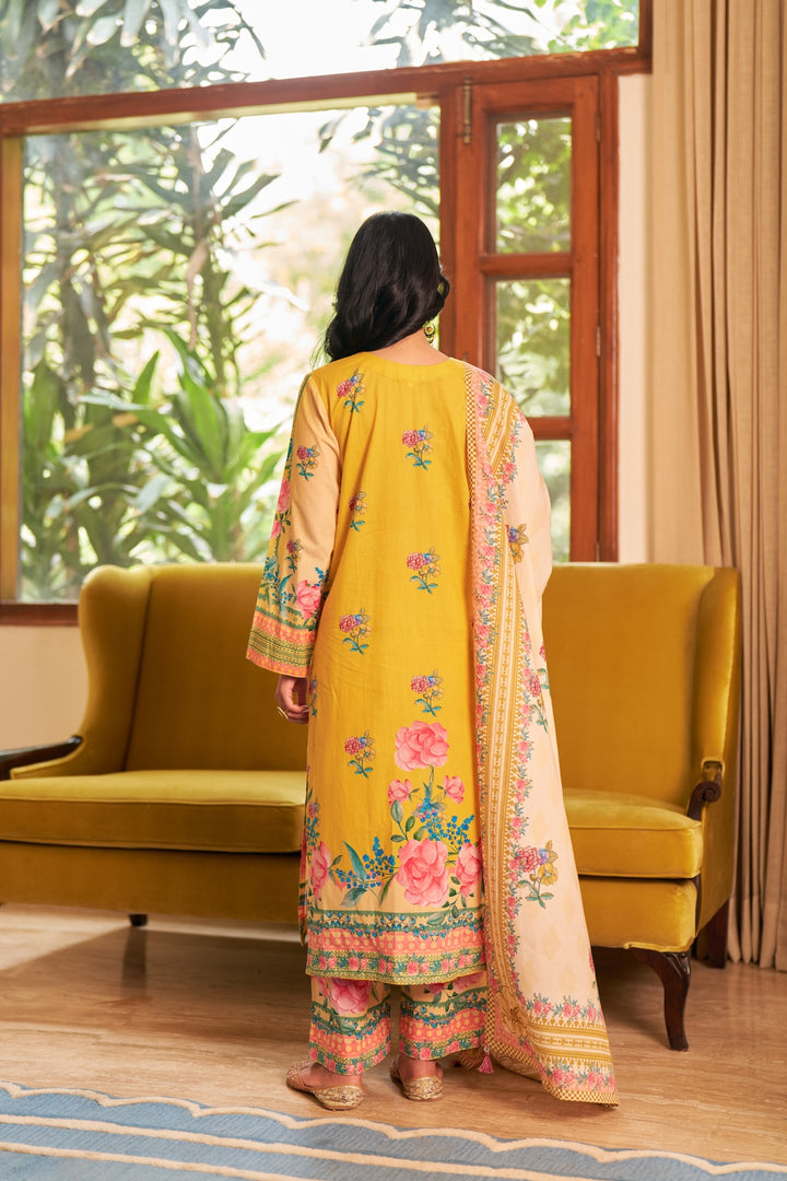 Dhwani Yellow Kurta Set of 3