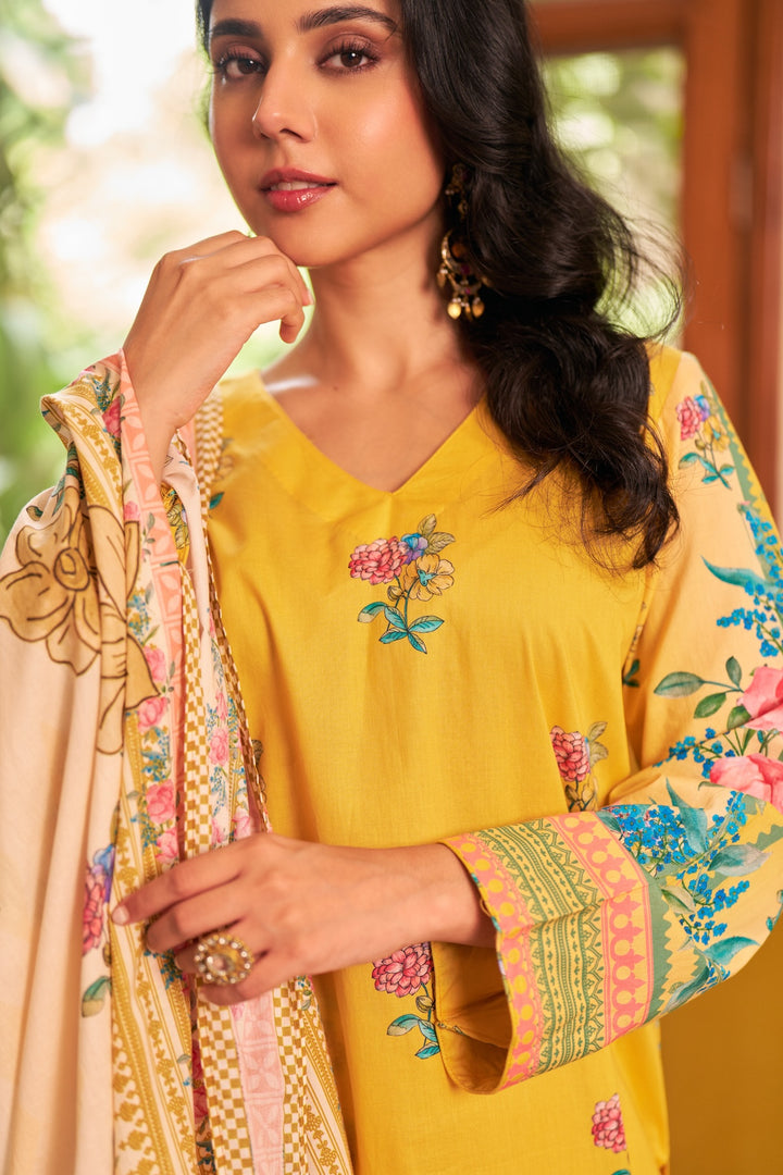 Dhwani Yellow Kurta Set of 3