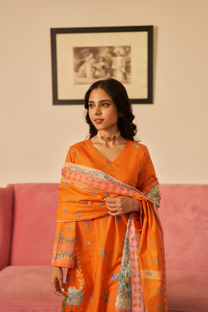 Dhwani Narangi Kurta Set of 3