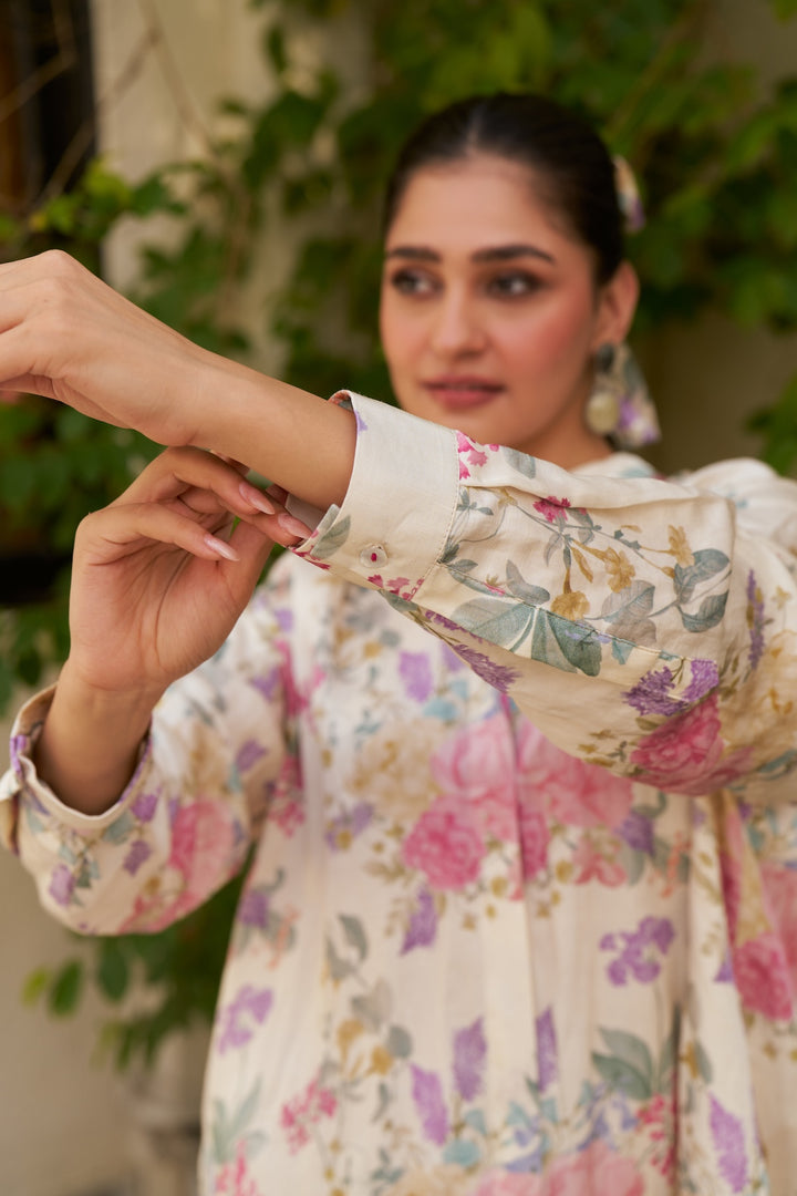 T.G.I.F ❤️ Oversized Ivory Shirt Dress