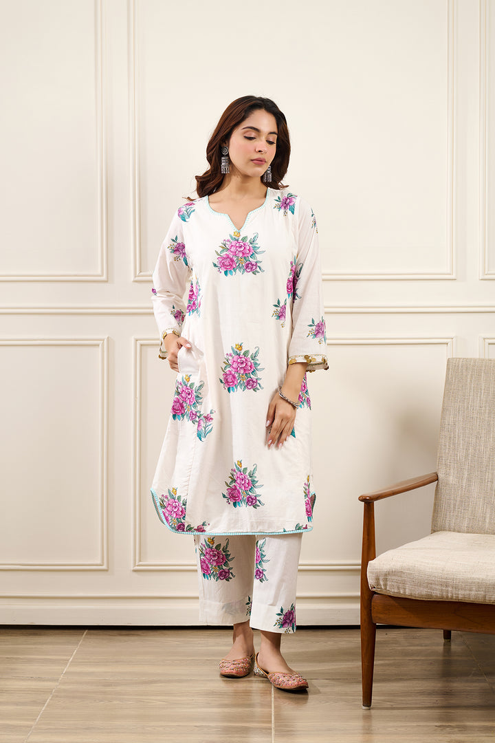 Gul-Boota Kurta Set- SET OF 2