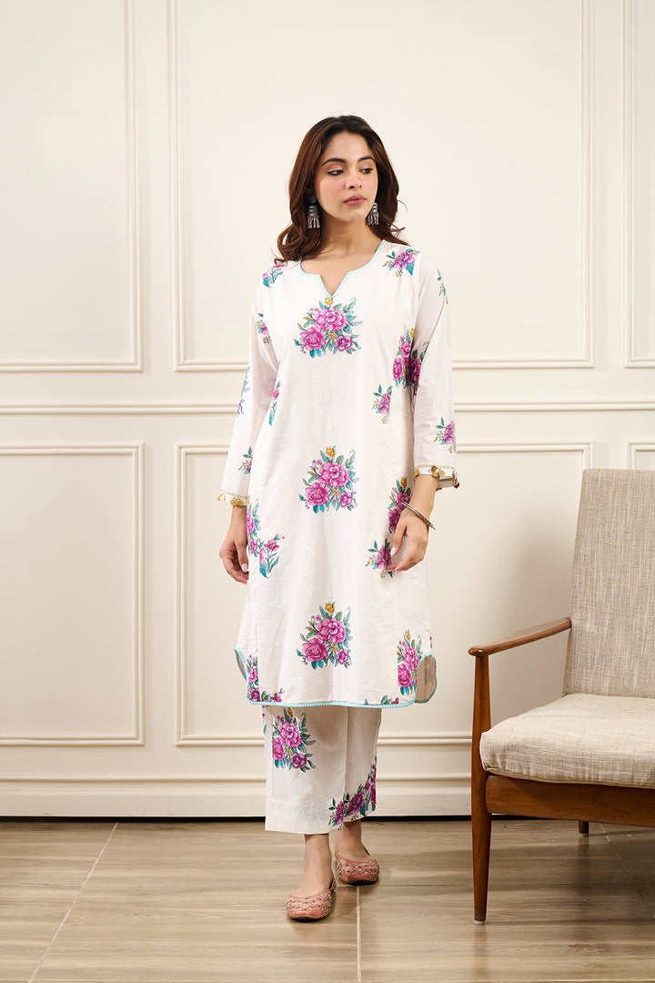 Gul-Boota Kurta Set- SET OF 2