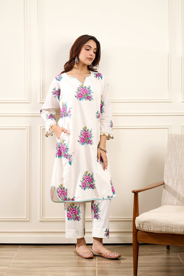 Gul-Boota Kurta Set- SET OF 2
