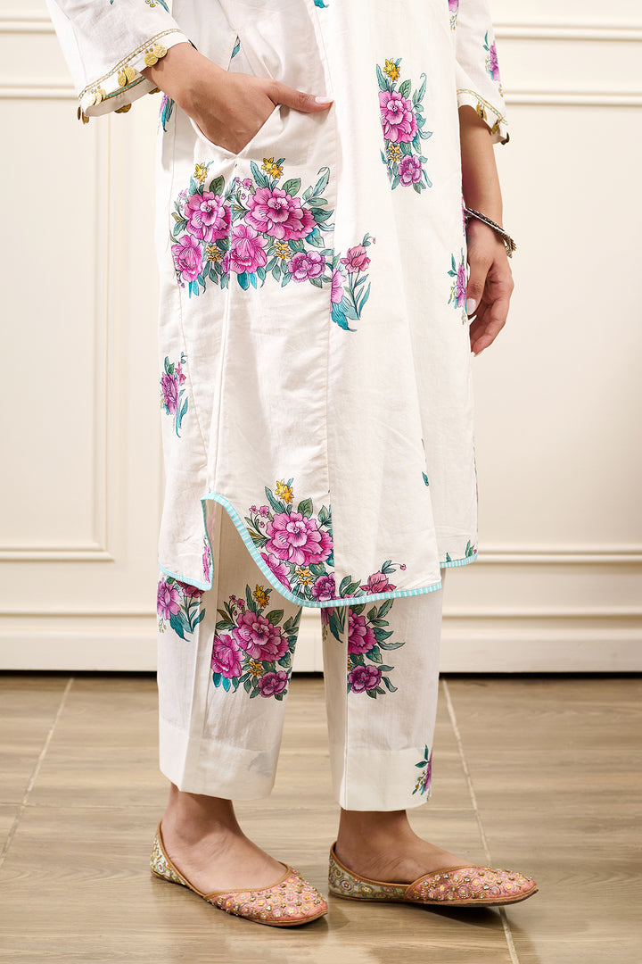 Gul-Boota Kurta Set- SET OF 2