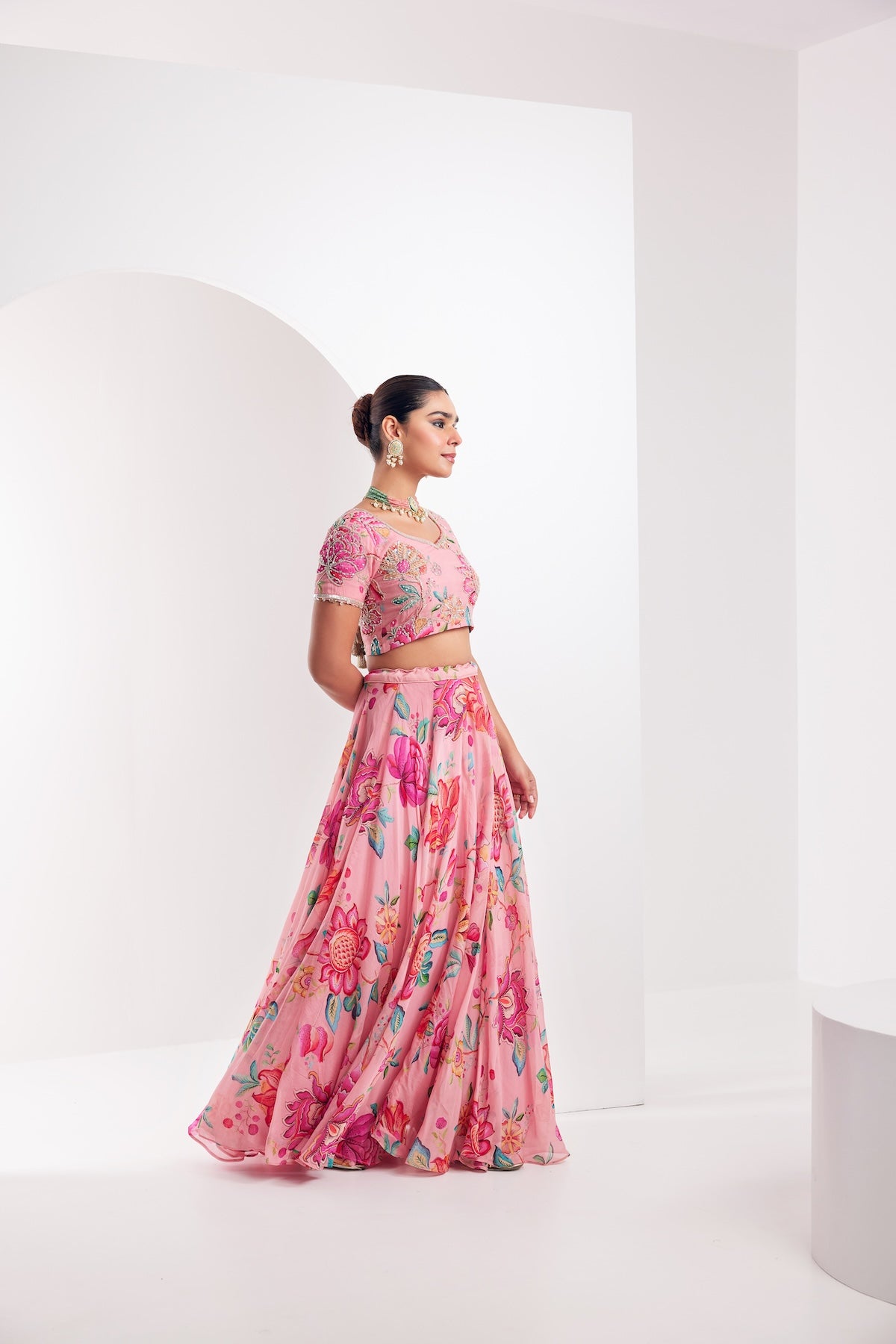 Kamal Blush Pink Lehenga Set