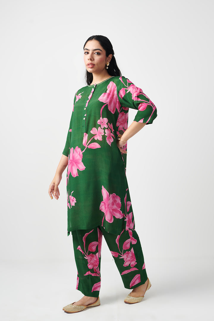 Jashn Green Kurta Set of 2