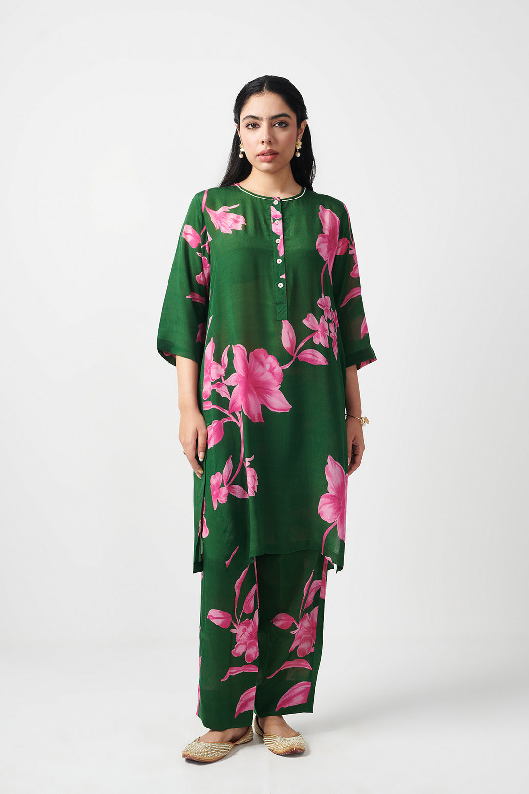 Jashn Green Kurta Set of 2