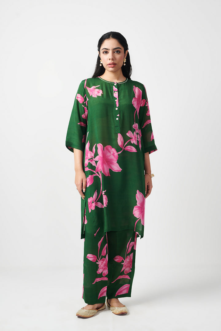 Jashn Green Kurta Set of 2