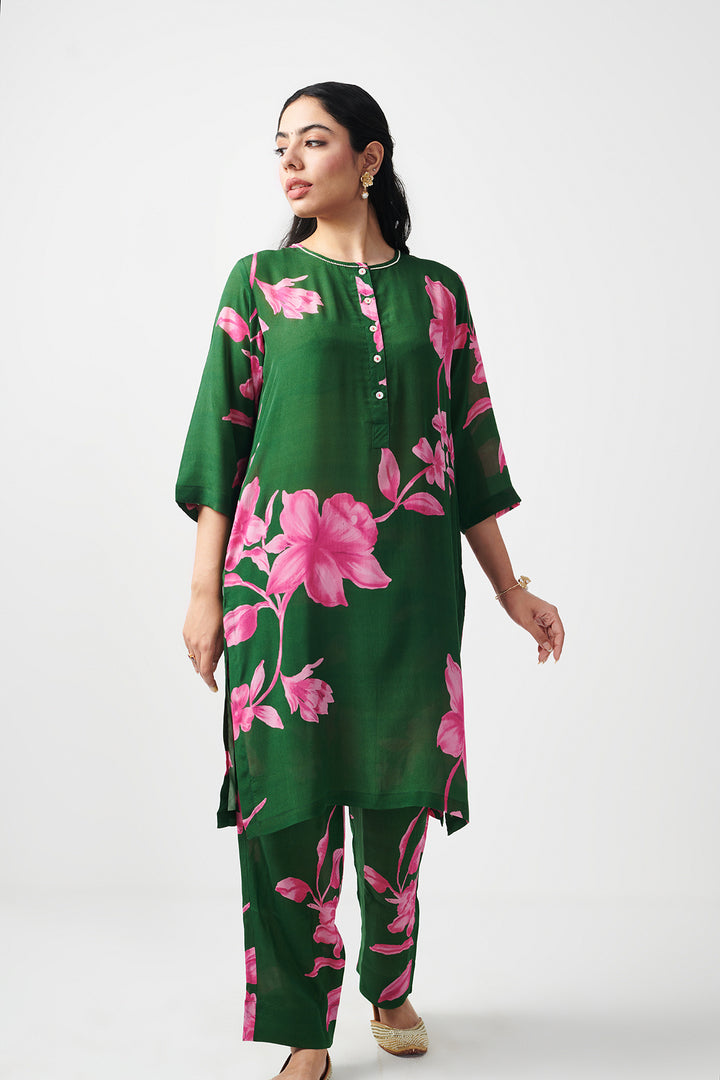 Jashn Green Kurta Set of 2