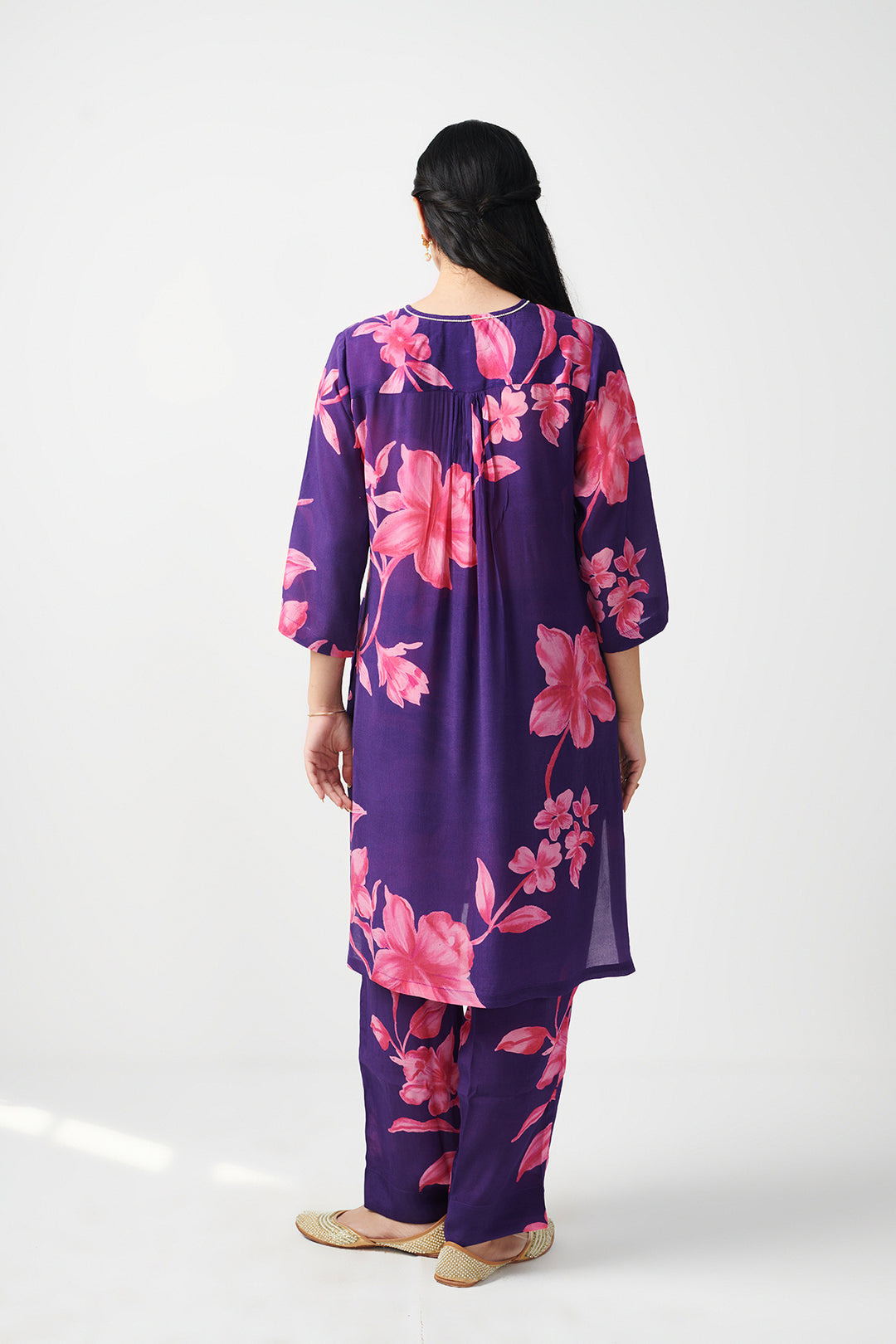 Jashn Purple Kurta Set of 2