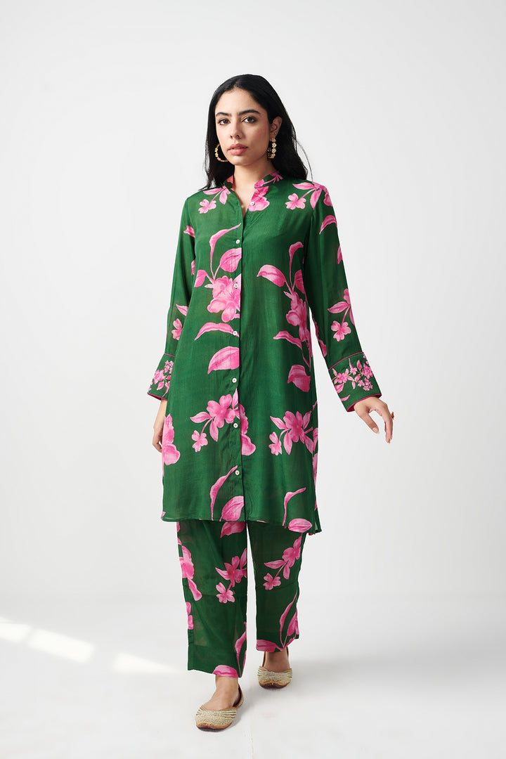 Jashn Green Co-ord Set of 2