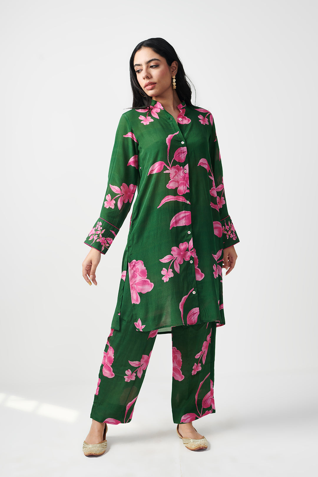 Jashn Green Co-ord Set of 2