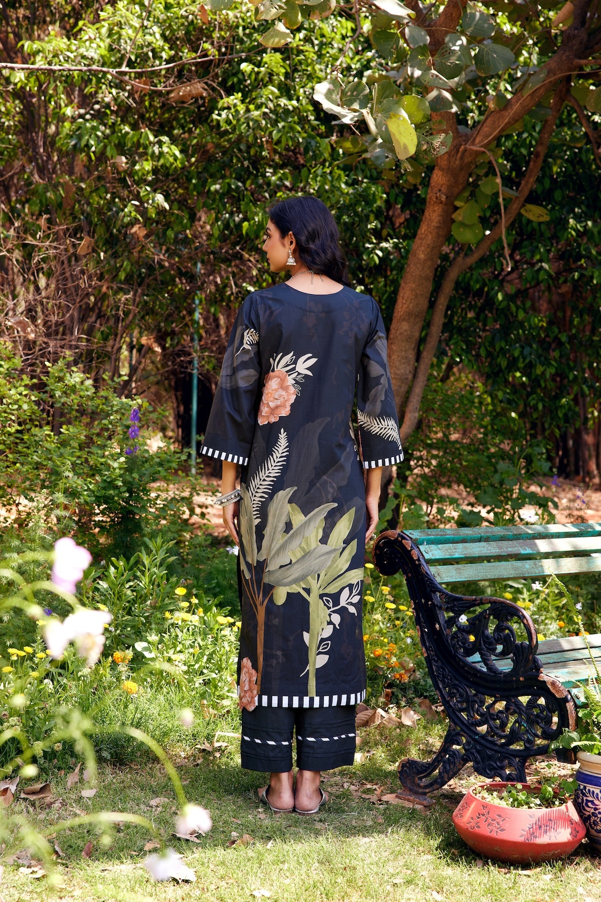 Noor Black Kurta Set of 3