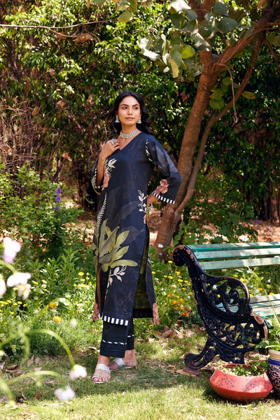 Noor Black Kurta Set of 3