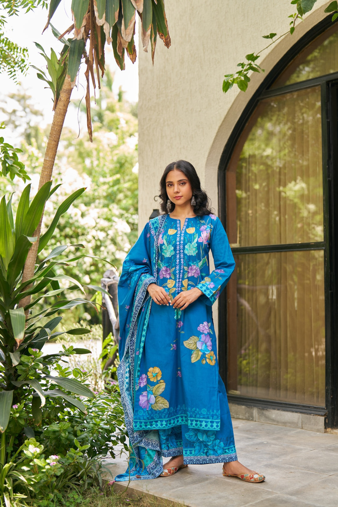Dhwani Blue Kurta Set of 3