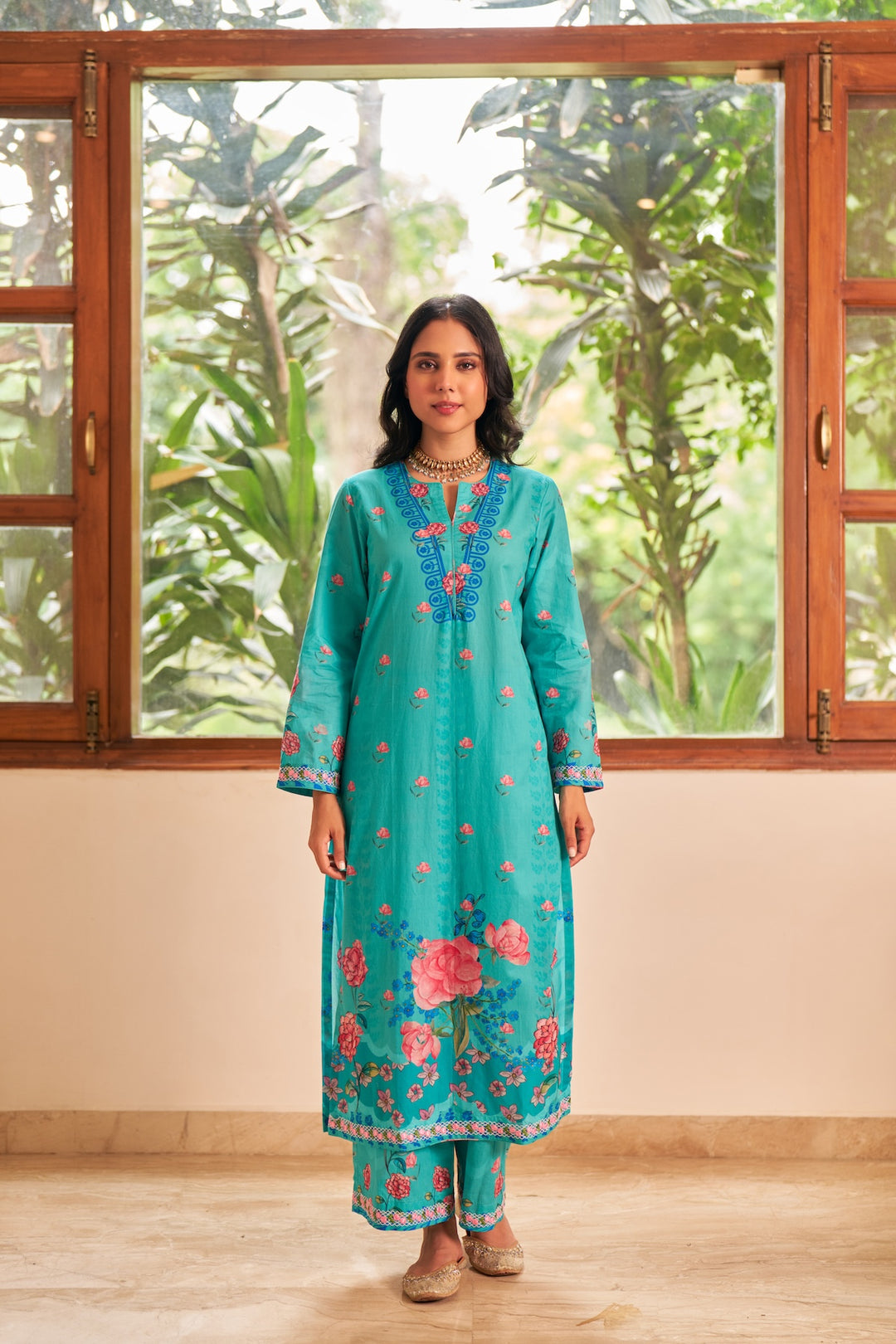 Dhwani Firozi Kurta Set of 3