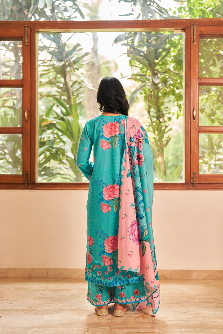 Dhwani Firozi Kurta Set of 3