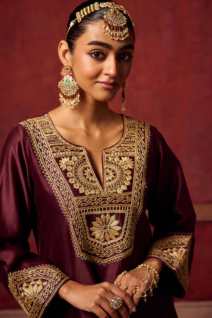 Raunaq Brown Kurta Set of 3