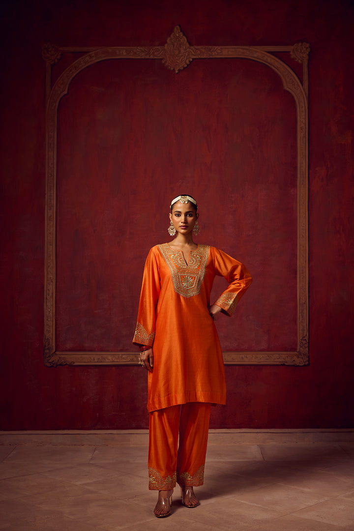 Raunaq Rust Kurta Set of 3