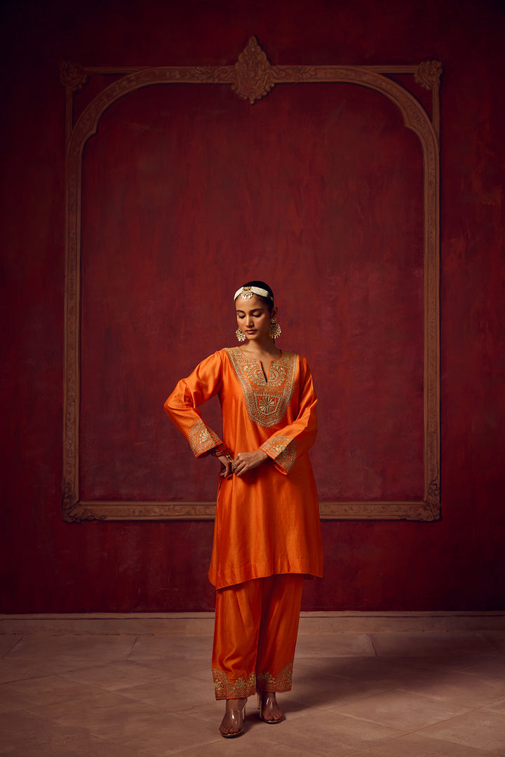 Raunaq Rust Kurta Set of 3