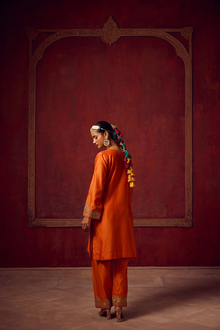 Raunaq Rust Kurta Set of 3