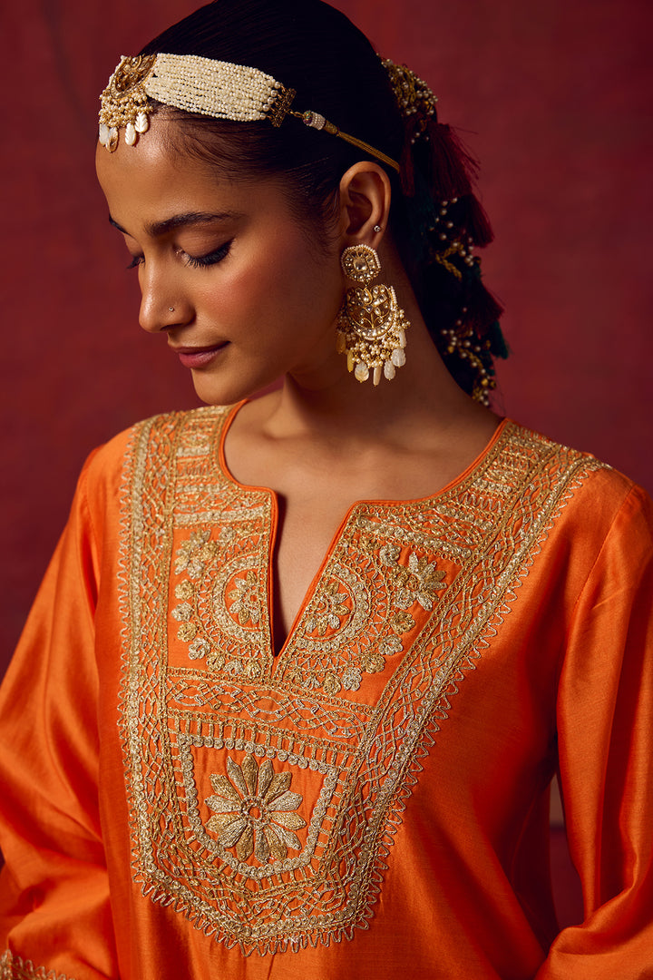 Raunaq Rust Kurta Set of 3