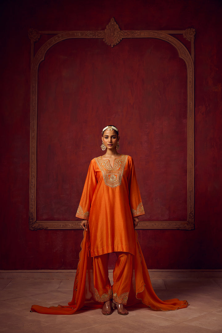 Raunaq Rust Kurta Set of 3