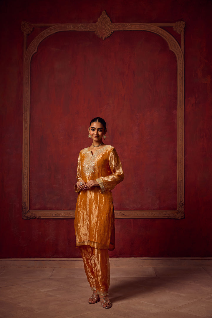 Kikli Yellow Kurta Set of 3