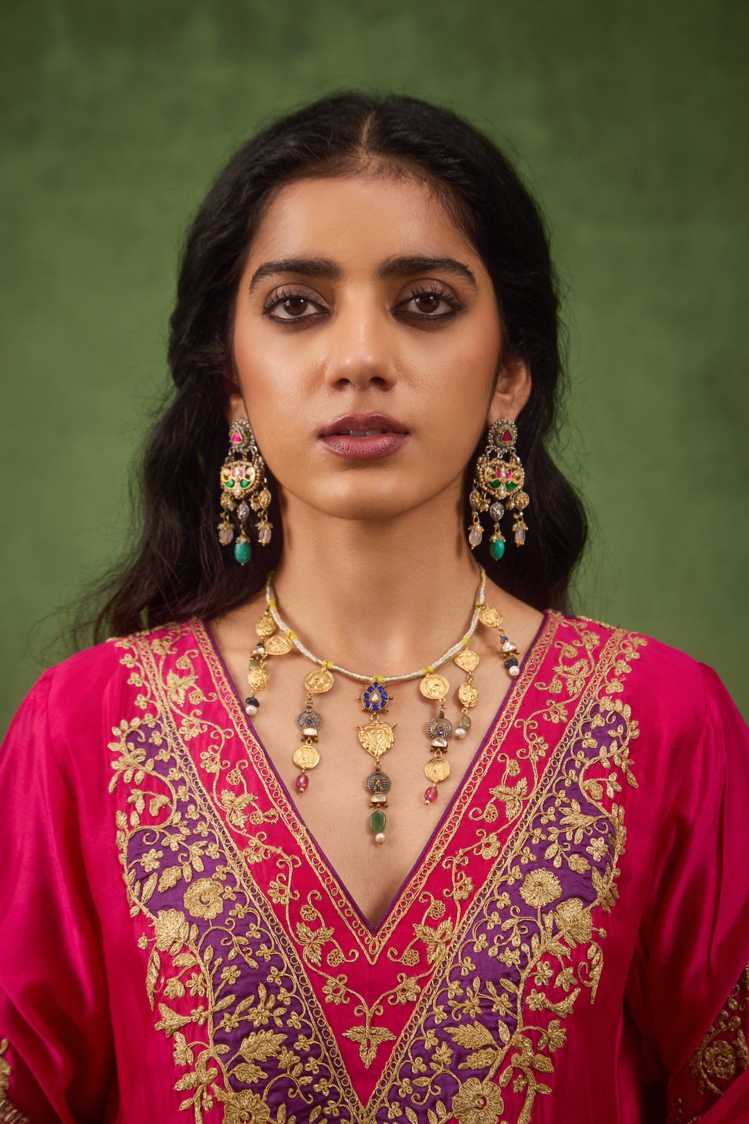 Inayat 2.0 Fushia Purple Kurta Set of 3