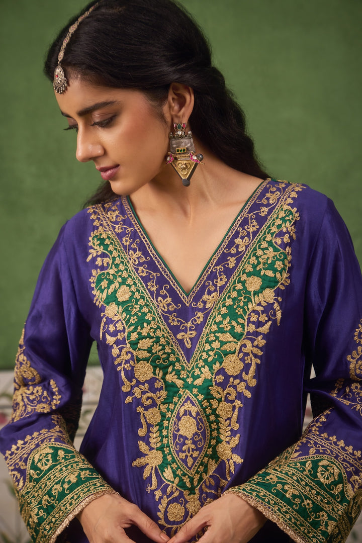 Inayat 2.0 Blue Green Kurta Set of 3