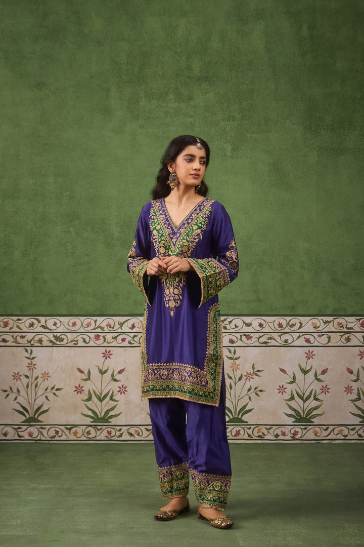 Inayat 2.0 Blue Green Kurta Set of 3