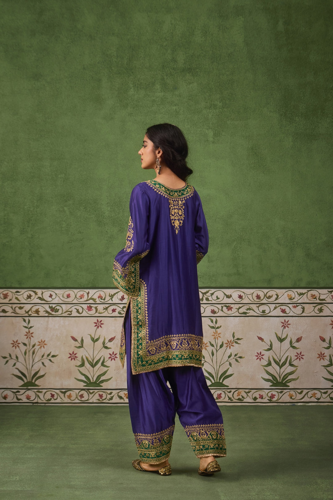 Inayat 2.0 Blue Green Kurta Set of 3