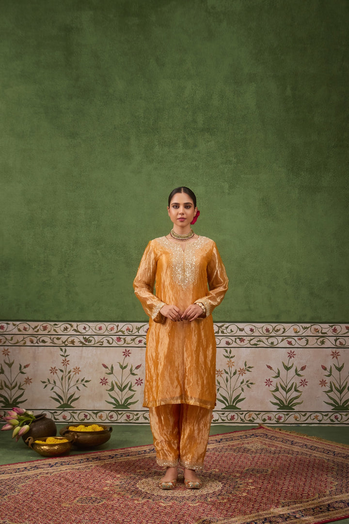 Kikli Yellow Kurta Set of 3