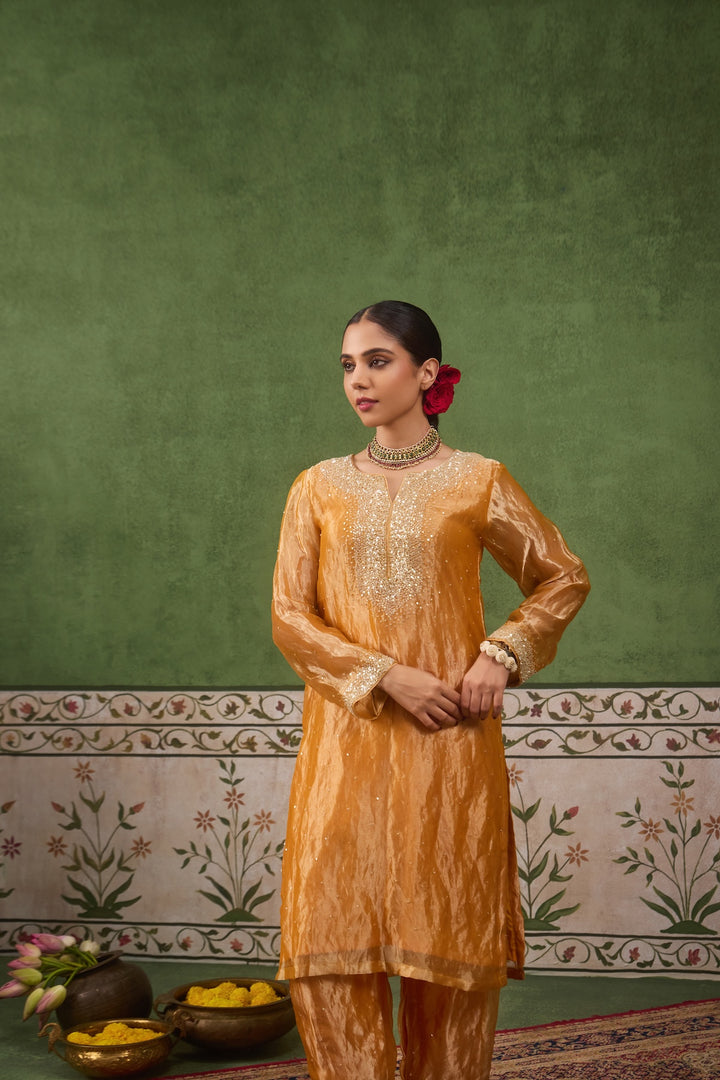 Kikli Yellow Kurta Set of 3