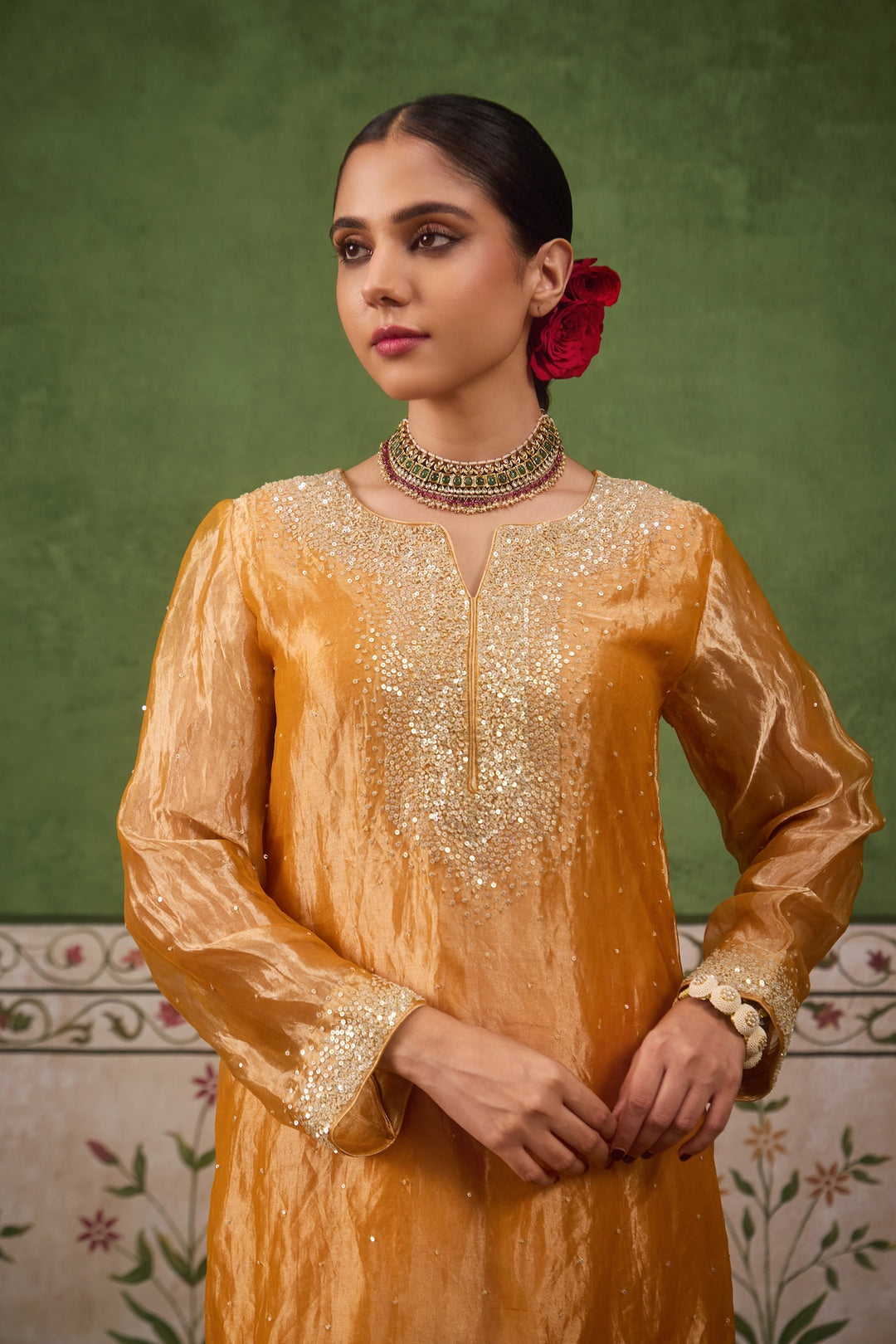 Kikli Yellow Kurta Set of 3