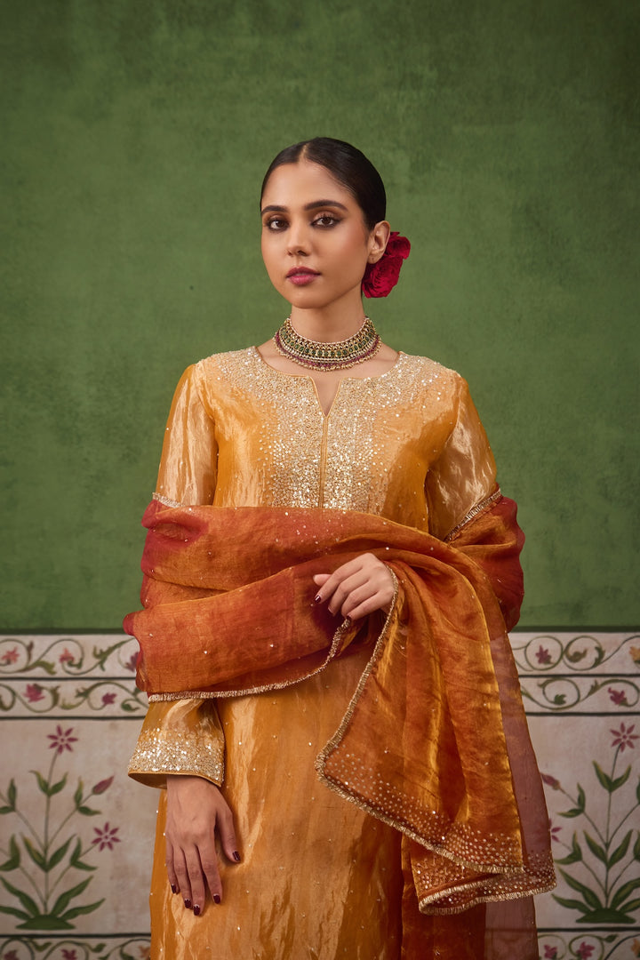 Kikli Yellow Kurta Set of 3