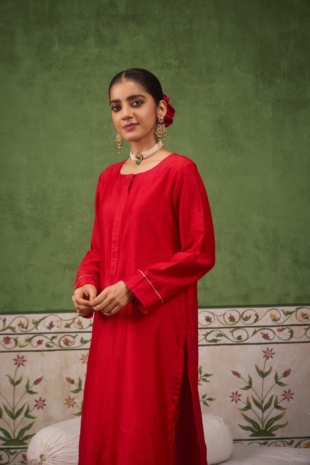 Inayat 2.0 Red Kurta Set of 2