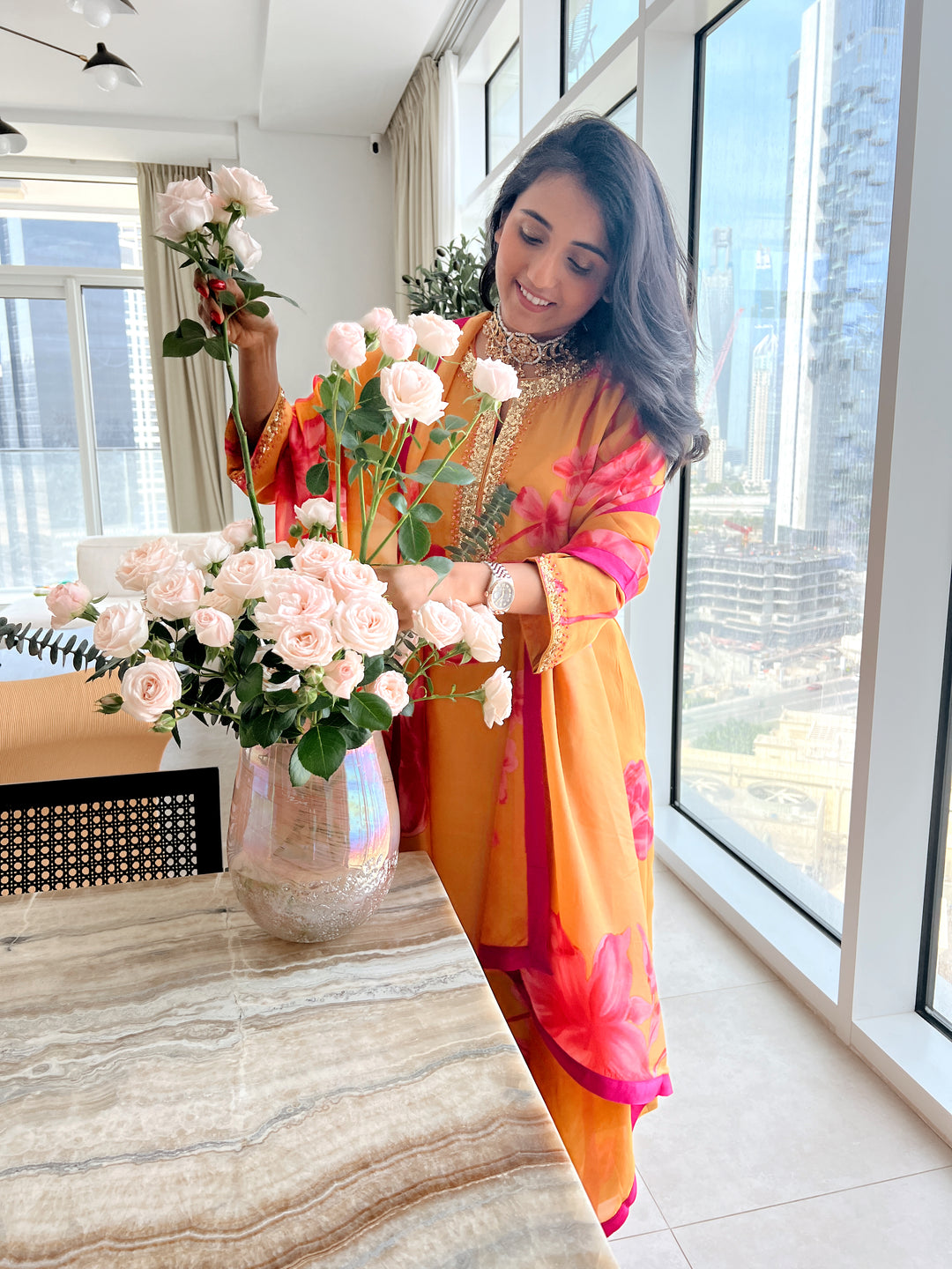 Masoom in Jashn Yellow Printed Kurta Set of 3