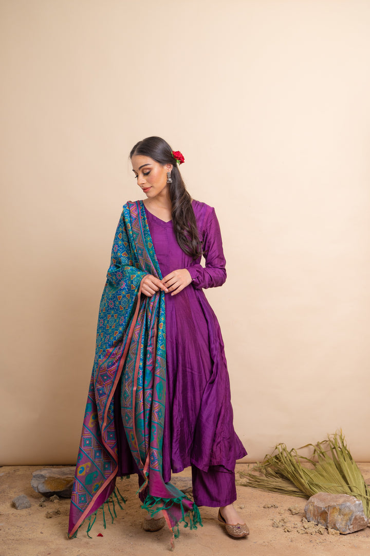 Dhanak Purple Set of 2