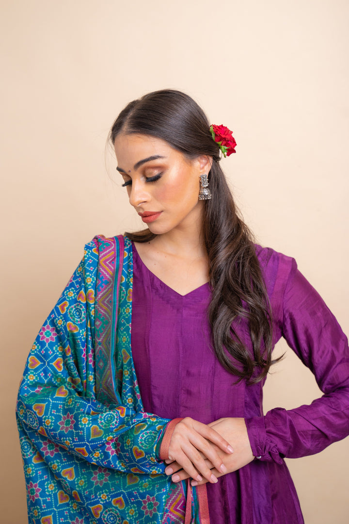 Dhanak Purple Set of 2