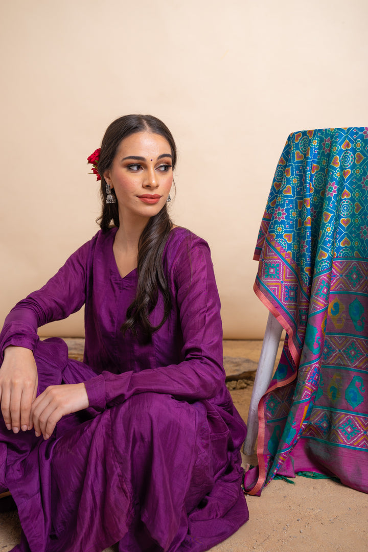 Dhanak Purple Set of 2